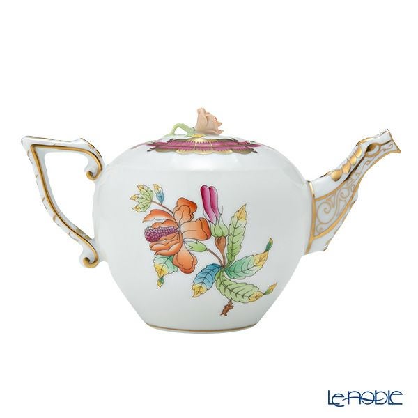 ヘレンド (HEREND) ヴィクトリアブーケ VBO-Y4 ピンク 00608-0-09 ティーポット ローズ 400ml