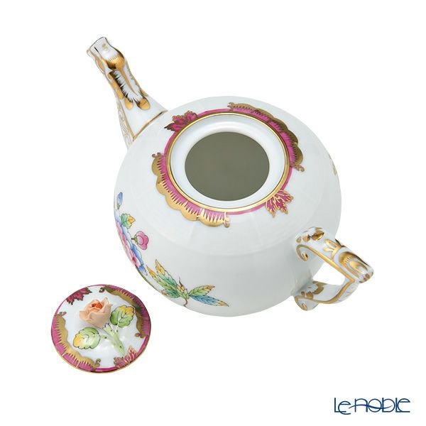 ヘレンド (HEREND) ヴィクトリアブーケ VBO-Y4 ピンク 00608-0-09 ティーポット ローズ 400ml