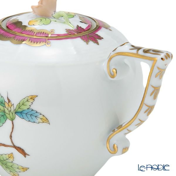 ヘレンド (HEREND) ヴィクトリアブーケ VBO-Y4 ピンク 00608-0-09 ティーポット ローズ 400ml