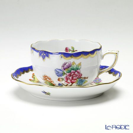 ヘレンド (HEREND) VBO-Y3 00724-0-00 ティーカップ＆ソーサー 200ml ブルー