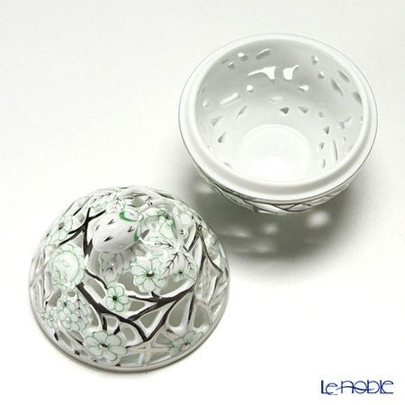 ヘレンド (HEREND) ファンタジー CPTV 06215-0-11 透かしボンボン グリーン（ストロベリー）