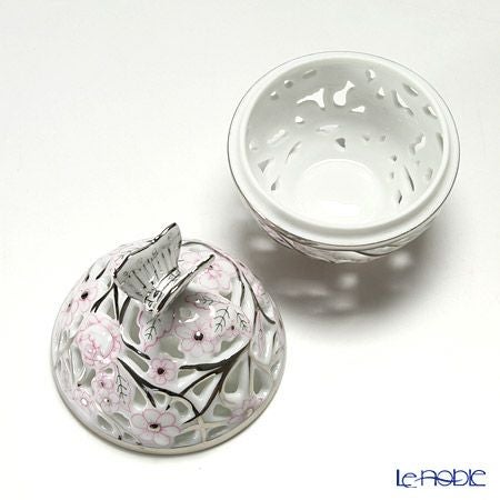 ヘレンド (HEREND) ファンタジー CPTP 06215-0-17 透かしボンボン ピンク（チョウ）