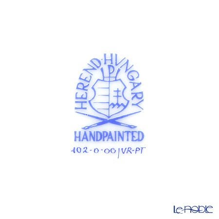 ヘレンド (HEREND) ウィーンのバラ プラチナ 00102-0-00 オーバルプラター 36cm