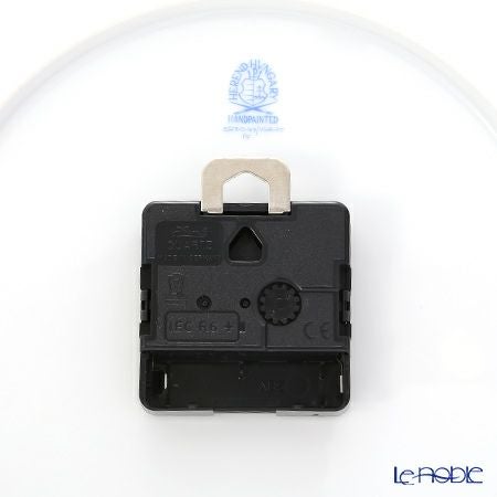 ヘレンド ウィーンのバラ プラチナ VGR-PT 00527-0-47 ウォールクロック 28.5cm