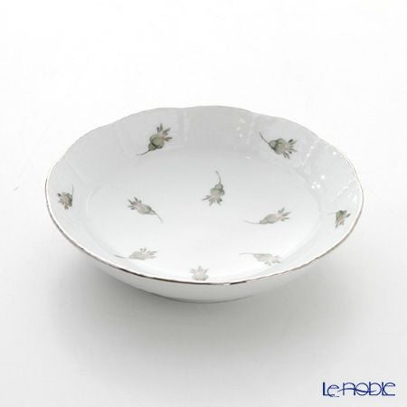 ヘレンド (HEREND) ウィーンのバラ プラチナ 00704-1-00 フルーツボウル 13.5cm