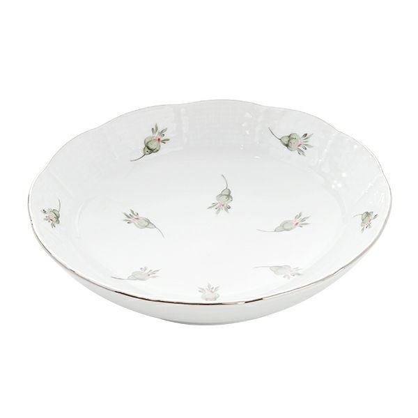 ヘレンド (HEREND) ウィーンのバラ プラチナ 00704-1-00 フルーツボウル 13.5cm