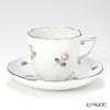 ヘレンド ウィーンのバラ プラチナ 00706-0-00 コーヒーカップ＆ソーサー 160ml