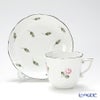 ヘレンド ウィーンのバラ プラチナ 00706-0-00 コーヒーカップ＆ソーサー 160ml