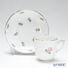 ヘレンド ウィーンのバラ プラチナ 00707-0-00 モカカップ＆ソーサー 150ml