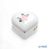 ヘレンド ウィーンのバラ プラチナ VR-PT 06112-0-00 ハートボックス 5cm