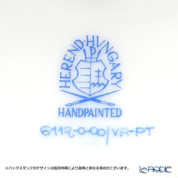 ヘレンド ウィーンのバラ プラチナ VR-PT 06112-0-00 ハートボックス 5cm