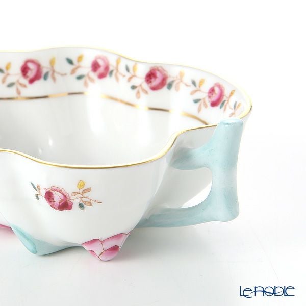 ヘレンド 薔薇の花飾り RGS 00492-0-00 オープンシュガー 10.5cm