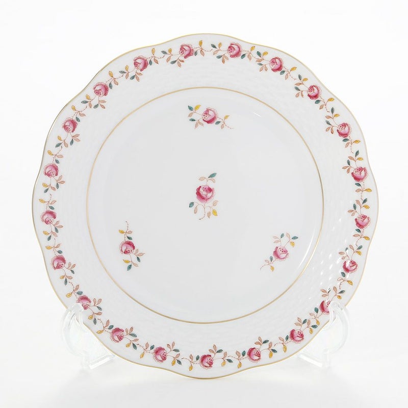 ヘレンド (HEREND) 薔薇の花飾り RGS 00517-0-00 プレート 19cm