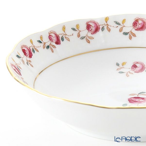 ヘレンド 薔薇の花飾り RGS 00704-1-00 フルーツボウル 13.5cm