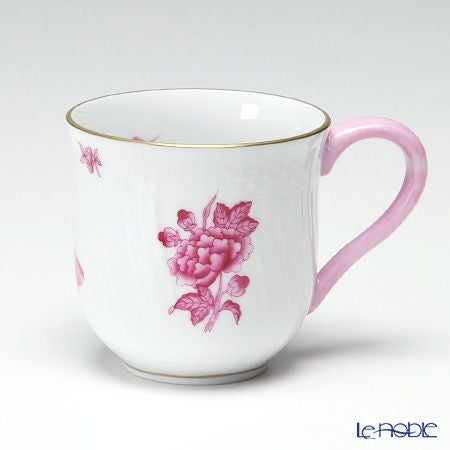 ヘレンド ヴィクトリア・花と蝶 ピンク LVFP 01739-0-00 ミッドマグ 200ml