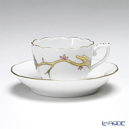 ヘレンド ドリームガーデン REJA-3 20711-0-00 モカカップ＆ソーサー 100ml