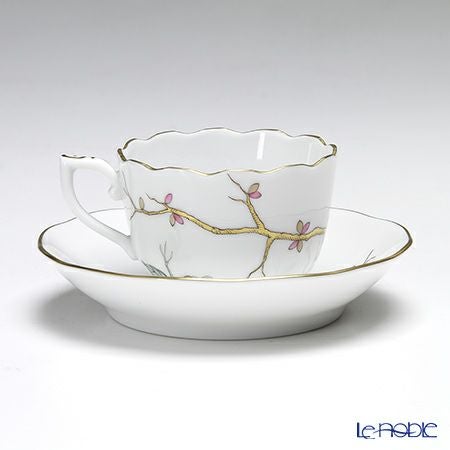 ヘレンド ドリームガーデン REJA-3 20711-0-00 モカカップ＆ソーサー 100ml