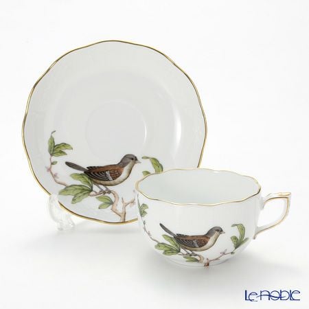 ヘレンド フォレ（鳥） FORET-3 00724-0-00 ティーカップ＆ソーサー 200ml
