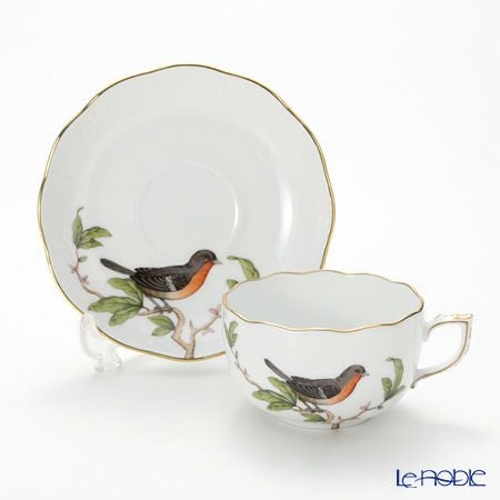 ヘレンド フォレ（鳥） FORET-5 00724-0-00 ティーカップ＆ソーサー 200ml