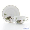 ヘレンド フォレ（鳥） FORET-6 00724-0-00 ティーカップ＆ソーサー 200ml