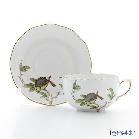 ヘレンド フォレ（鳥） FORET-6 00724-0-00 ティーカップ＆ソーサー 200ml