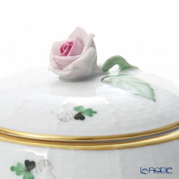 ヘレンド ウィーンのバラ シンプル 00472-0-09 シュガーポット ローズ 200ml