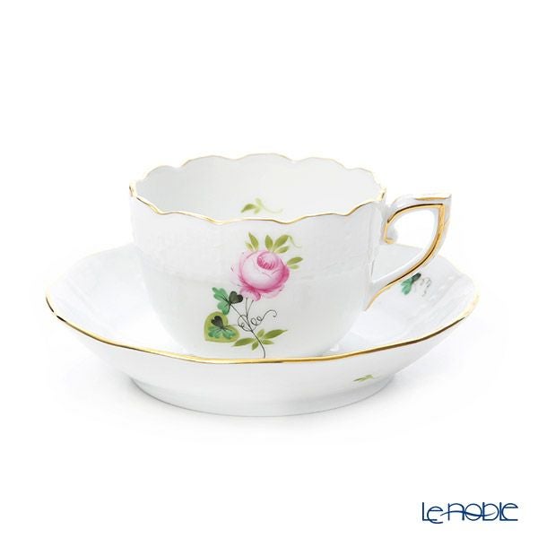 ヘレンド ウィーンのバラ シンプル 00711-0-00 モカカップ＆ソーサー 100ml