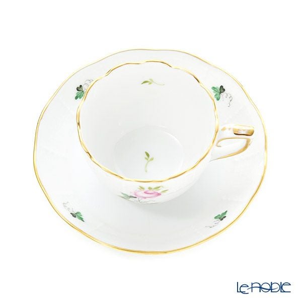 ヘレンド ウィーンのバラ シンプル 00711-0-00 モカカップ＆ソーサー 100ml