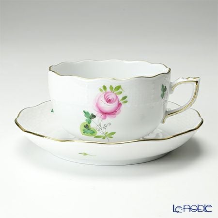 ヘレンド (HEREND) ウィーンのバラ シンプル 00724-0-00 ティーカップ＆ソーサー 200ml