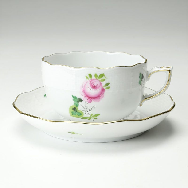 ヘレンド (HEREND) ウィーンのバラ シンプル 00724-0-00 ティーカップ＆ソーサー 200ml