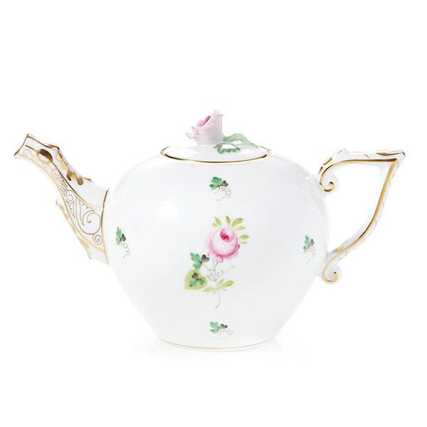 ヘレンド ウィーンのバラ シンプル 20608-0-09 ティーポット（ローズ） 400ml