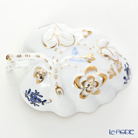 ヘレンド アポニーロイヤルブルー 00492-0-00 オープンシュガー 10.5cm