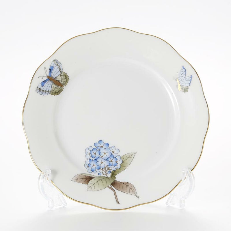 ヘレンド ヴィクトリア・グランデ VICTMC9 20517-0-00 プレート 19cm ブルー（アジサイ）