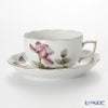 ヘレンド ヴィクトリア・グランデ VICTMC10 20724-0-00 ティーカップ＆ソーサー 200ml ピンク（ハイビスカス）