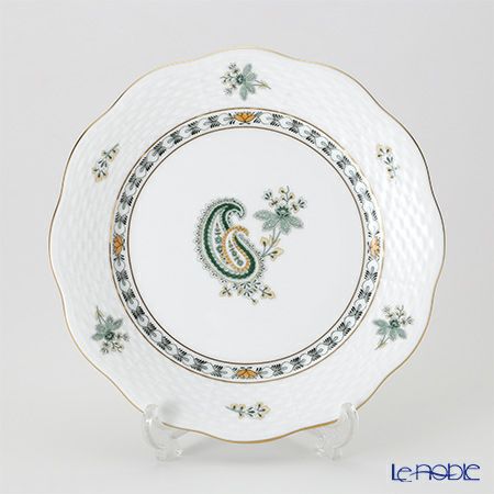 ヘレンド ペイズリー グリーン BUTV 00517-0-00 プレート 19cm