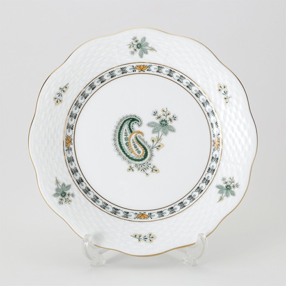 ヘレンド ペイズリー グリーン BUTV 00517-0-00 プレート 19cm