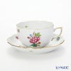 ヘレンド (HEREND) ヴィクトリア・花と蝶 LVF-1 0724-0-00 ティーカップ＆ソーサー 200ml