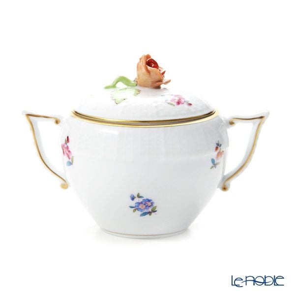 ヘレンド ブーケコルネリア HBC 00472-0-09 シュガーポット ローズ 200ml