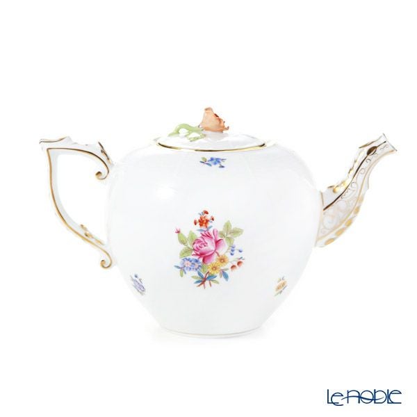 ヘレンド ブーケコルネリア HBC 00606-0-09 ティーポット ローズ 800ml
