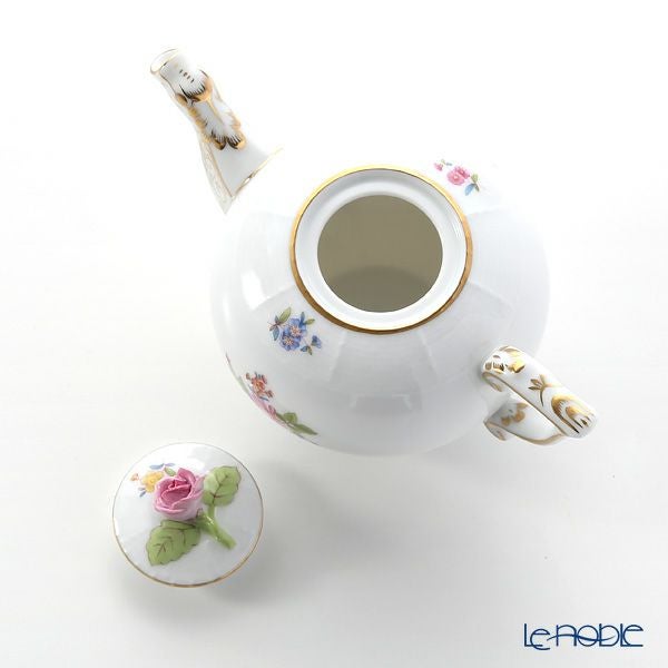 ヘレンド ブーケコルネリア HBC 00608-0-09 ティーポット ローズ 400ml