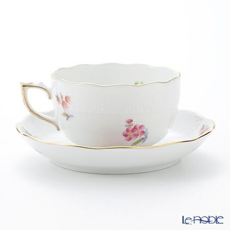 ヘレンド (HEREND) ブーケコルネリア HBC 00724-0-00 ティーカップ＆ソーサー 200ml