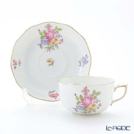 ヘレンド (HEREND) ブーケコルネリア HBC 00724-0-00 ティーカップ＆ソーサー 200ml