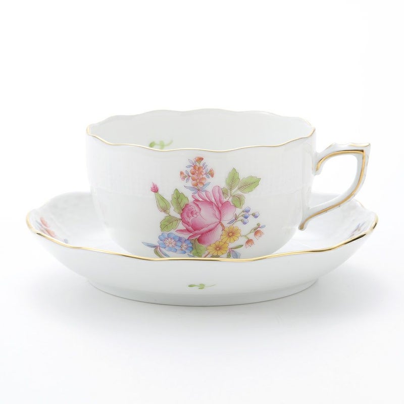 ヘレンド (HEREND) ブーケコルネリア HBC 00724-0-00 ティーカップ＆ソーサー 200ml
