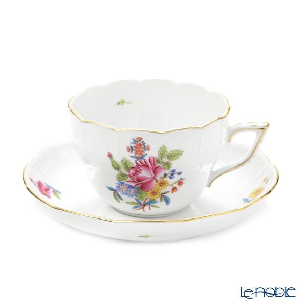 ヘレンド ブーケコルネリア HBC 00730-0-00 ティーカップ＆ソーサー（兼用） 200ml