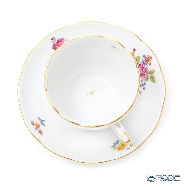 ヘレンド ブーケコルネリア HBC 00730-0-00 ティーカップ＆ソーサー（兼用） 200ml