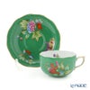 ヘレンド 緑のヴィクトリア VE-FV 00724-0-00 ティーカップ＆ソーサー 200ml