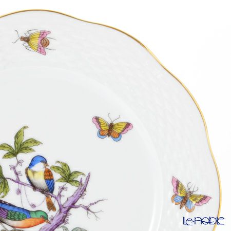 ヘレンド ロスチャイルドバード 多彩色 ROM-2 00517-0-00 プレート 19cm