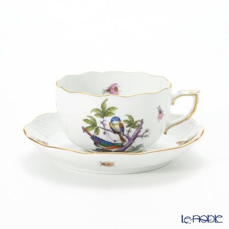 ヘレンド ロスチャイルドバード 多彩色 ROM-2 00724-0-00／724 ティーカップ＆ソーサー 200ml