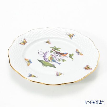 ヘレンド ロスチャイルドバード 多彩色 ROM-3 00517-0-00 プレート 19cm