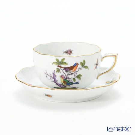 ヘレンド ロスチャイルドバード 多彩色 ROM-3 00724-0-00／724 ティーカップ＆ソーサー 200ml